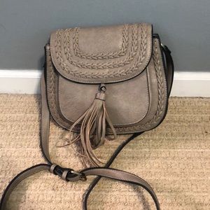 Altar’d state taupe crossbody purse